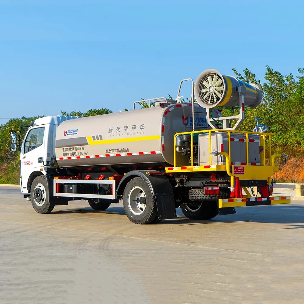 Water Truck Parts, Structure, Functions, Operation and Maintenance Guide