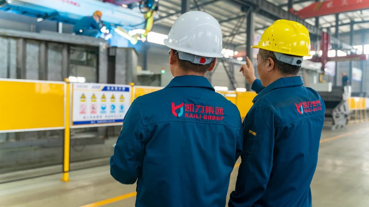客户工厂参观