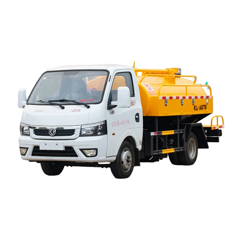 Compact 3,000 L Cleaning & Suction Truck