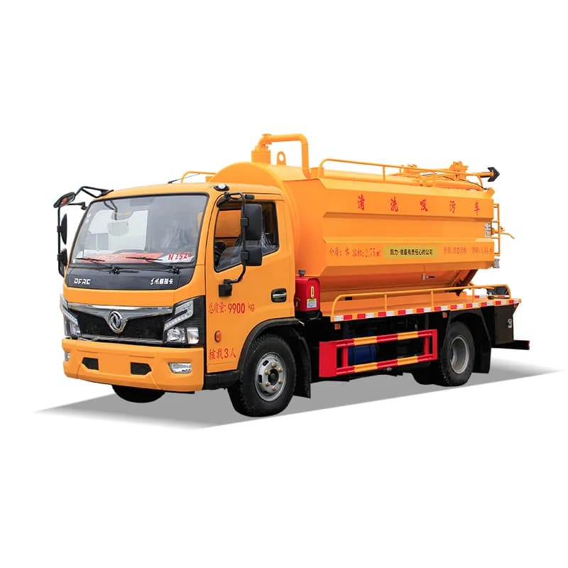 Dongfeng 13,000 L Cleaning & Suction Truck