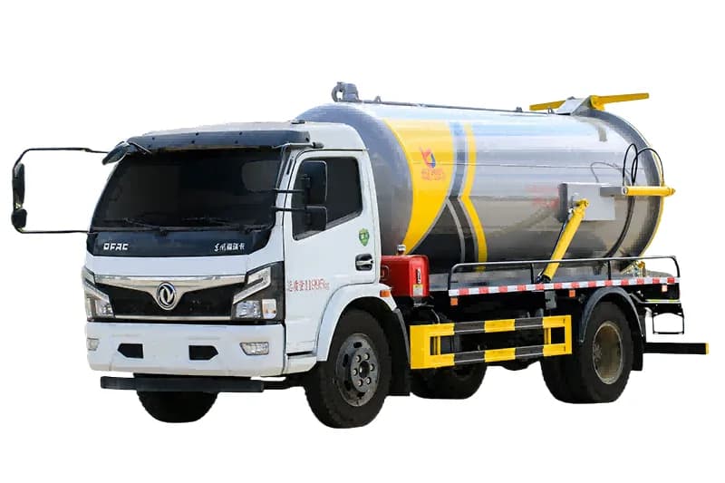 Dongfeng 4×2 8,000 L Sewage Suction Truck