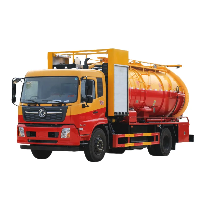 市政 4×2 约 12 吨级清洗吸污车