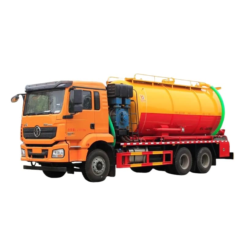 Shacman ~20 t High-Pressure Sewage Suction Truck
