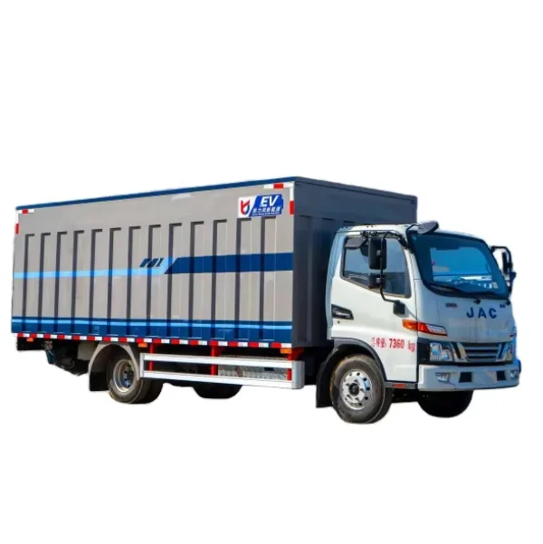 JAC Pure-Electric Closed Barrel Garbage Truck