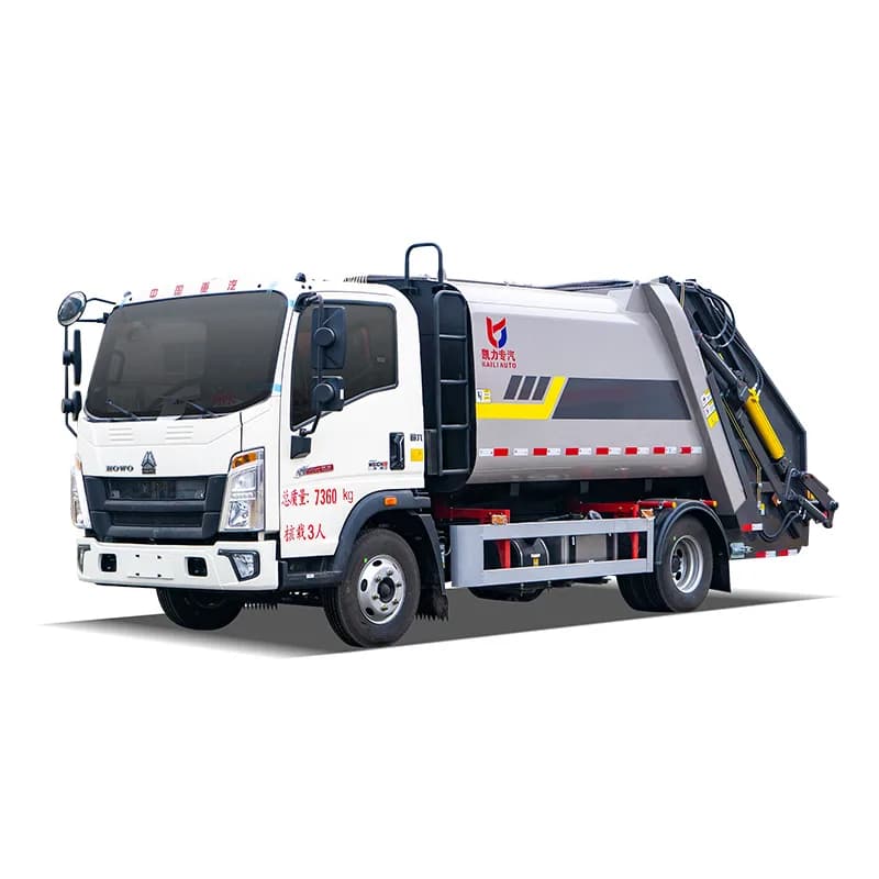 HOWO 7 m³ Refuse Compactor